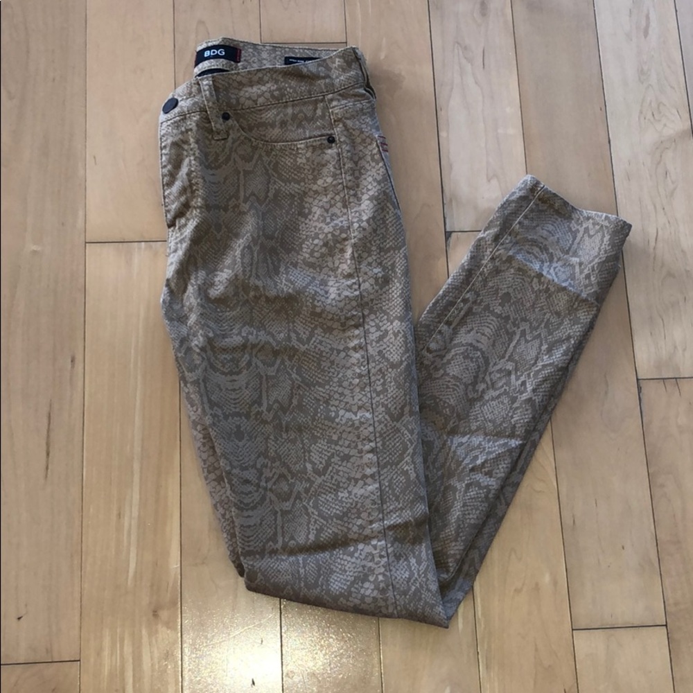 BDG High Rise Cigarette Ankle Pants